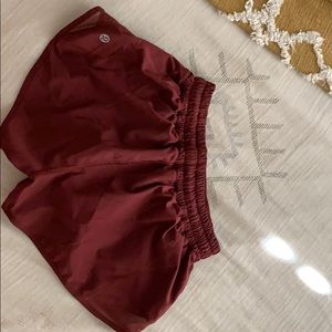 Wine red Hotty Hot Shorts 2.5”